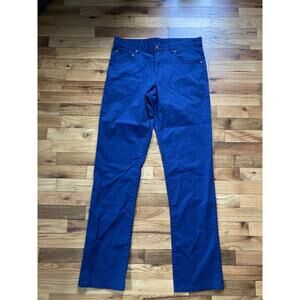 SOUTHERN PROPER Chino Pants Men's 32 x 34 Navy Flat Front Preppy Yuppie College